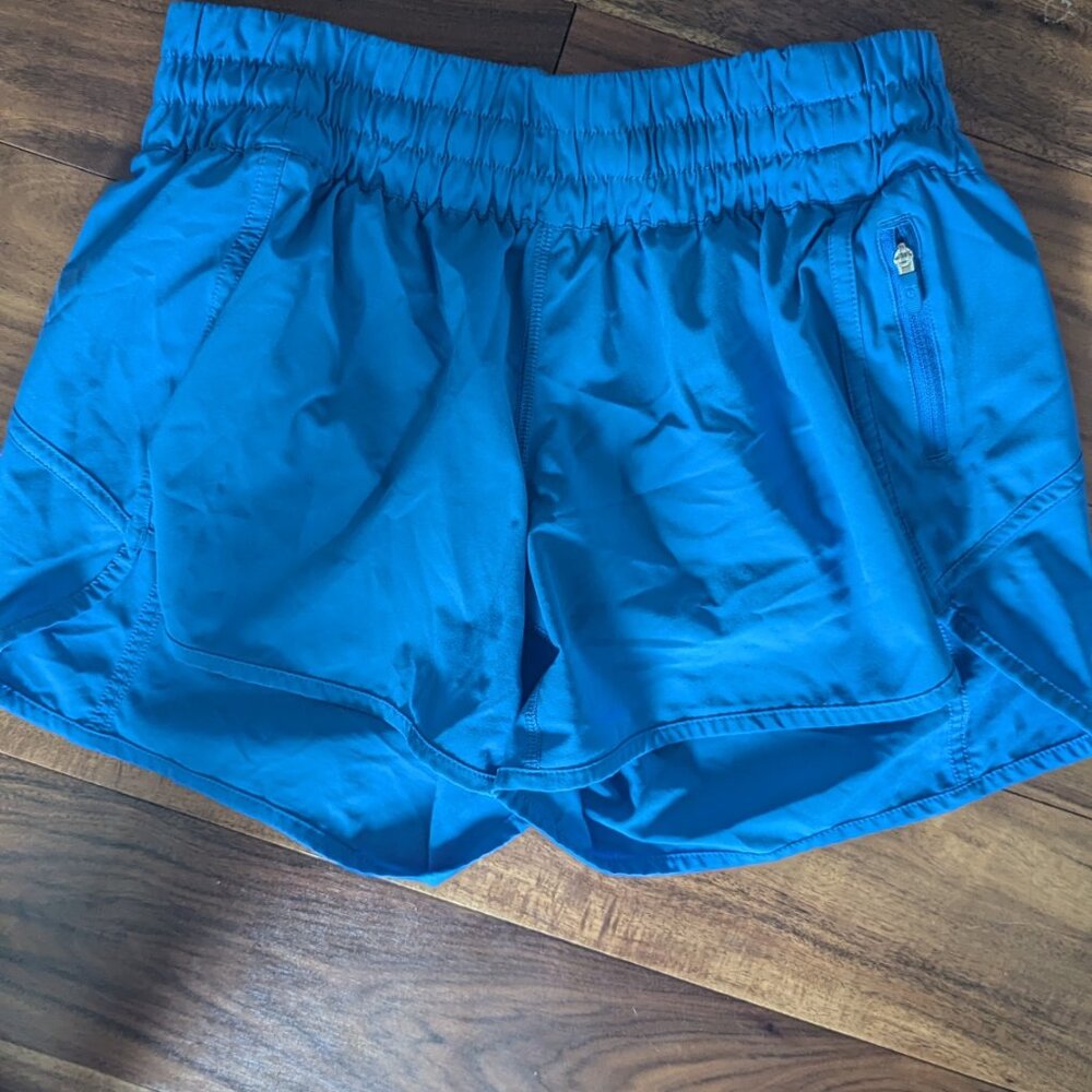 lululemon blue short size 8